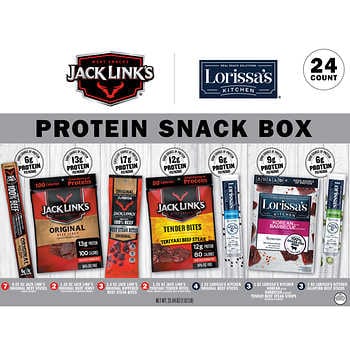 Jack Links Protein Snack Box 24ct, 25.94oz